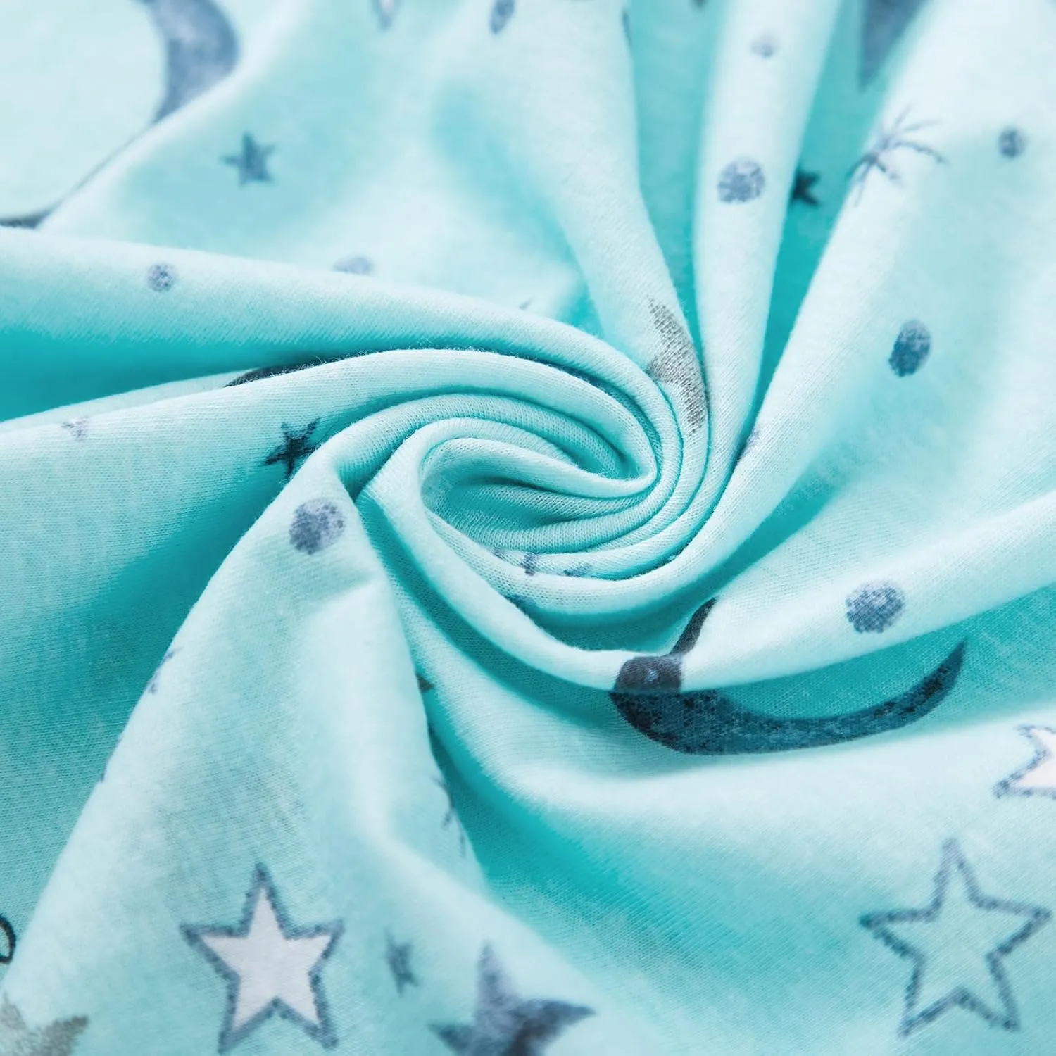 American Trends 2 Pack Cotton Pajamas for Women Set Two Piece Short Sleeve Sleepwear Tops with Capri Pants Summer Pj Set - Image 5