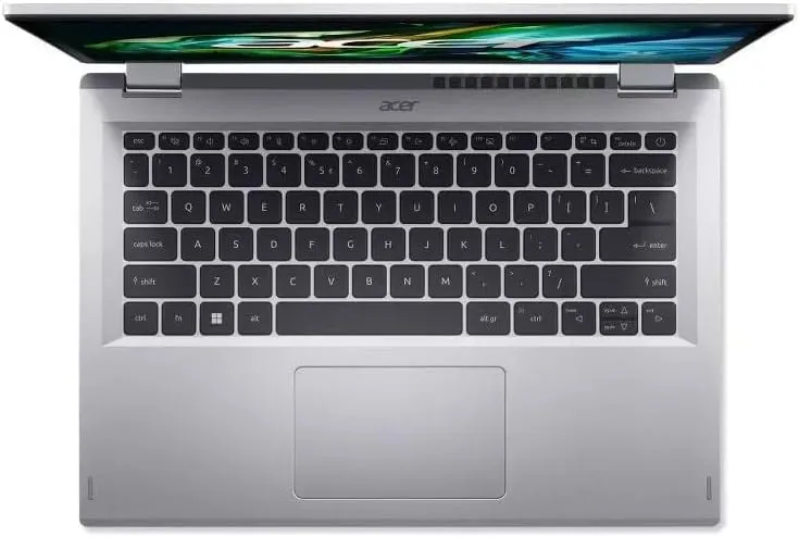 acer Aspire 3 Spin 14 Convertible Laptop, 14" 1920 x 1200 WUXGA IPS Touch Display, Intel Core i3, Intel UHD Graphics, 8GB LPDDR5, 256GB SSD, Wi-Fi 6, Win 11 Home in S Mode, Silver, A3SP14-31PT-38YA - Image 4