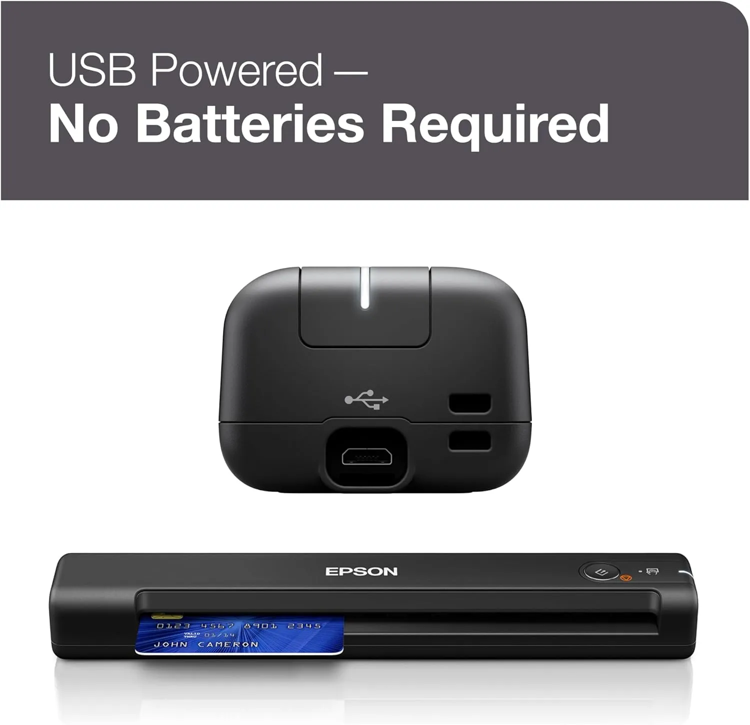 Epson WorkForce ES-50 Portable Sheet-Fed Document Scanner for PC and Mac - Image 6