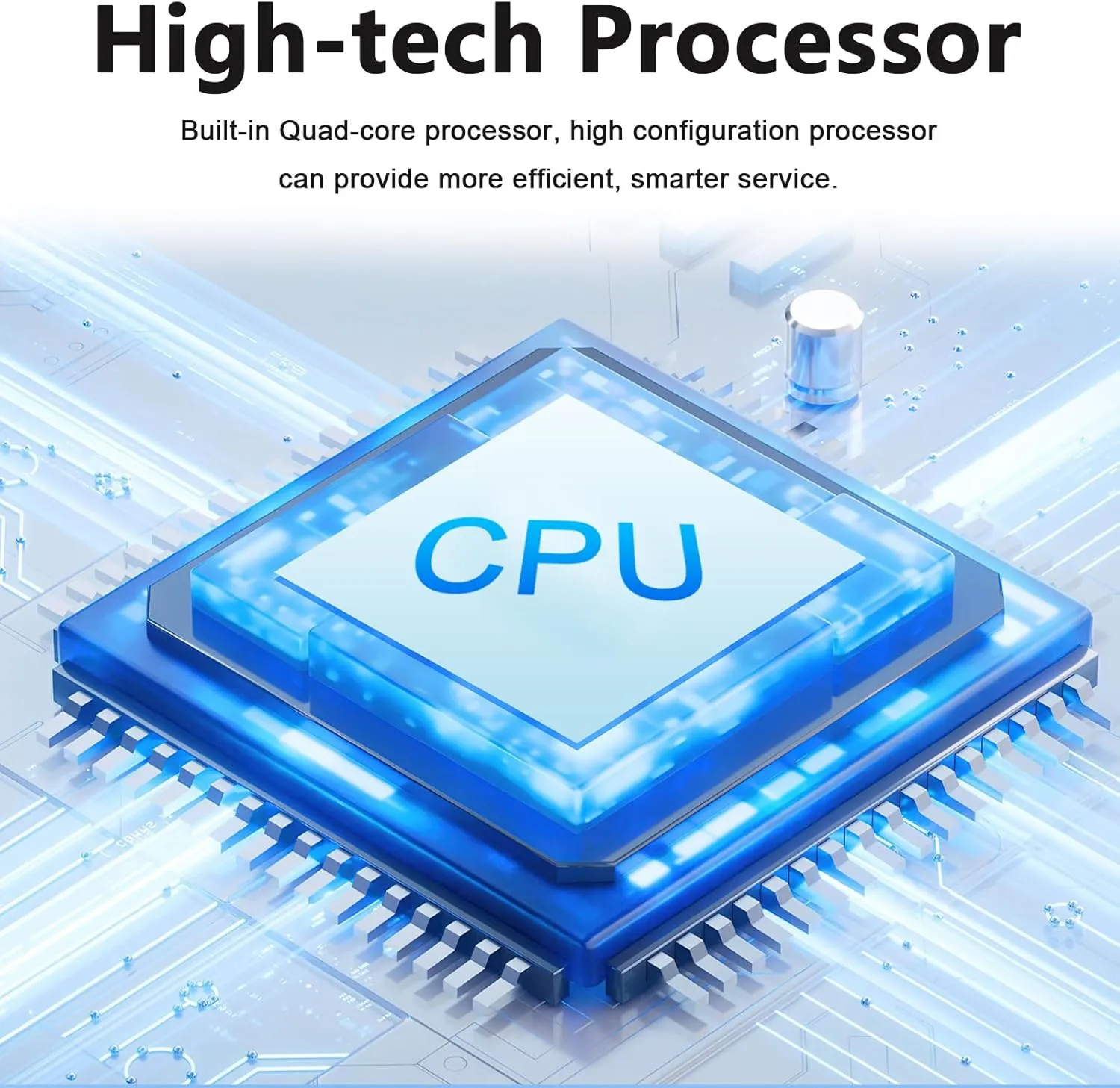 Tablet 10 inch Android 14 Tablets, 8GB RAM + 64GB ROM (Expand to 1TB), Quad Core Processor Tablets, 5G WiFi 6, BT5.0, 1280x800 IPS Touch Screen, 6000mAh Battery, 8MP Dual Camera, GMS Certified Tablet - Image 6