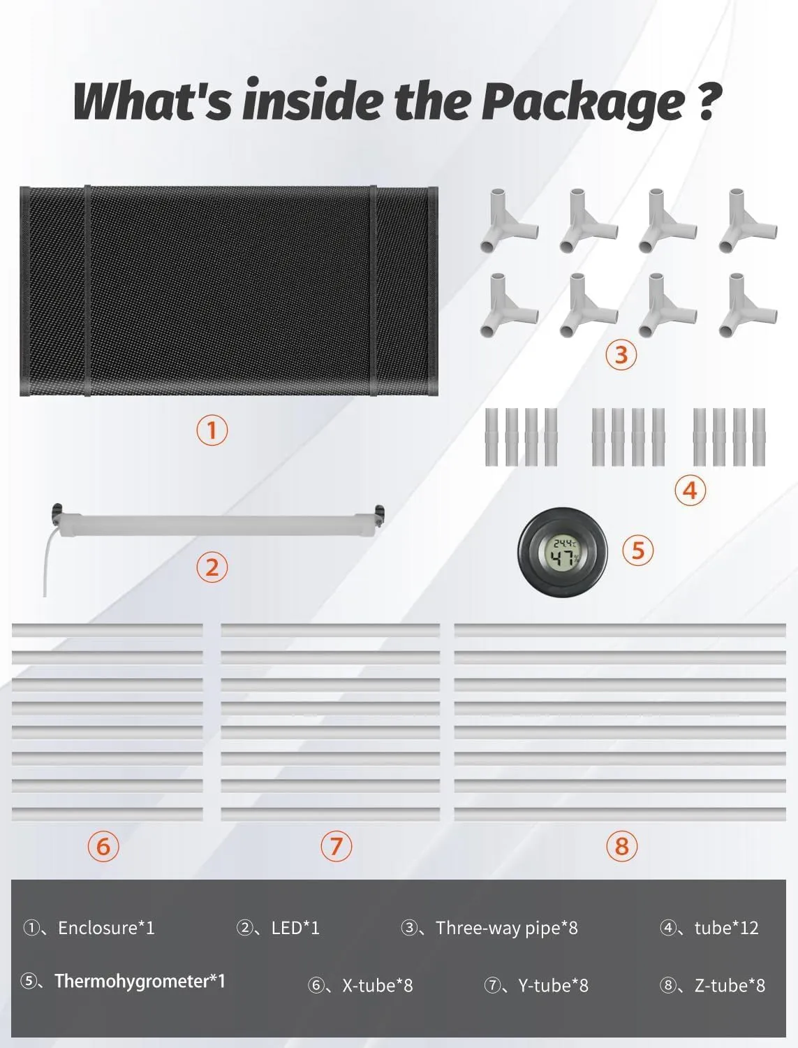 3D Printer Enclosure with LED Light for Bambu Lab A1/A1 Mini, Fireproof Waterproof Dustproof Tent Noise Reduction Constant Temperature Protective 3D Printer Cover, 680x600x560MM - Image 12