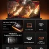 2025 AMD Laptop, 16.1inch Laptop Computer with AMD Ryzen 7 5000 Series(8C/16T, Up to 4.3GHz), 16GB RAM 512GB NVMe SSD Windows 11 Laptop, Radeon RX Vega 8 Graphics,WiFi 6, Backlit KB,53Wh Battery,Gray