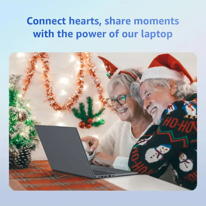 Laptop, 12GB LPDDR5 RAM, 1TB SSD, 15.6 Inch Laptop Computer, Win 11 Pro, N95 Quad Core Processor, Up to 3.4GHz, Preinstall Office Pro Plus 2024, WiFi 5, BT 5.0, USB-C, Webcam, Fingerprint - Image 4