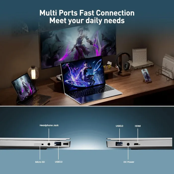 2025 Latest 15.6'' Laptop Computer Windows 11, Intel Core i7-6500U Laptop 32GB DDR4 1TB SSD, FHD 1080P Display & Backlit Keyboard, Webcam,5G Wi-Fi, BT5.2, HDMI, USB3.0