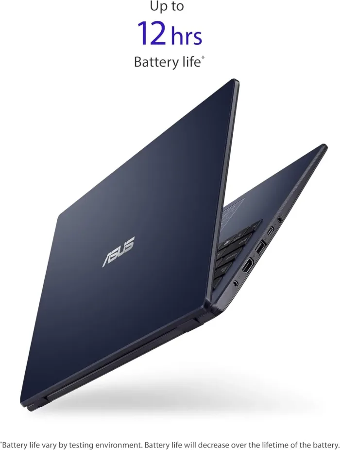 ASUS L410 MA-DB02 Ultra Thin Laptop, 14” FHD Display, Intel Celeron N4020 Processor, 4GB RAM, 64GB Storage, NumberPad, Windows 10 Home in S Mode, Star Black