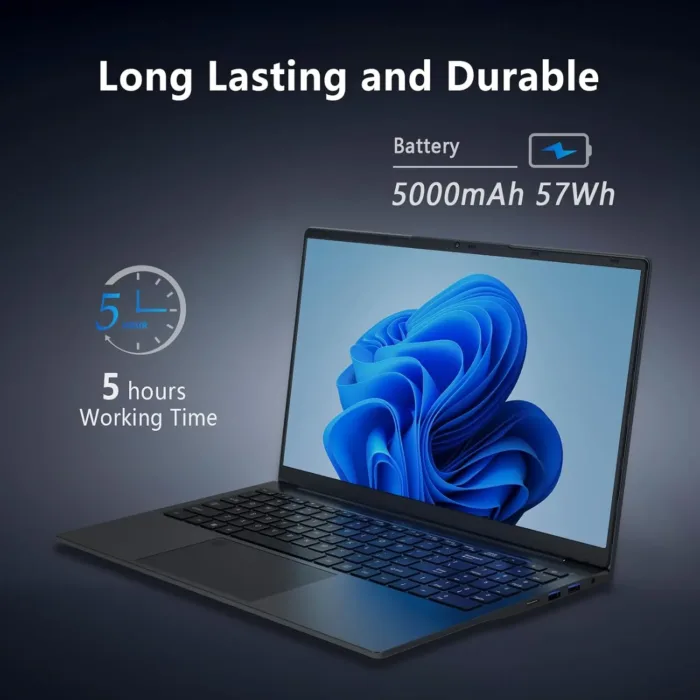 16 Inch Laptop Computer for Business Student,AMD Ryzen3 3250U(Up to 3.5GHz,Beats N95),1920×1200 FHD IPS Display,16GB RAM 512GB SSD,1MP Webcam,WiFi,HDMI,USB,Type-C,Backlit Keyboard,Fingerprint,Numpad