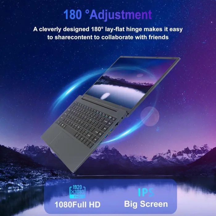 14.1" Laptop, Laptop Computer Core i7 Processor(Up to 2.7GHz), Student Laptop 8GB DDR3 256GB SSD, FHD IPS 2 in 1 Laptop Wifi5 BT4.2 USB3.0 * 3 Ethernet Port*1 HDMI*1 SD Slot*1 Audio Jack*1