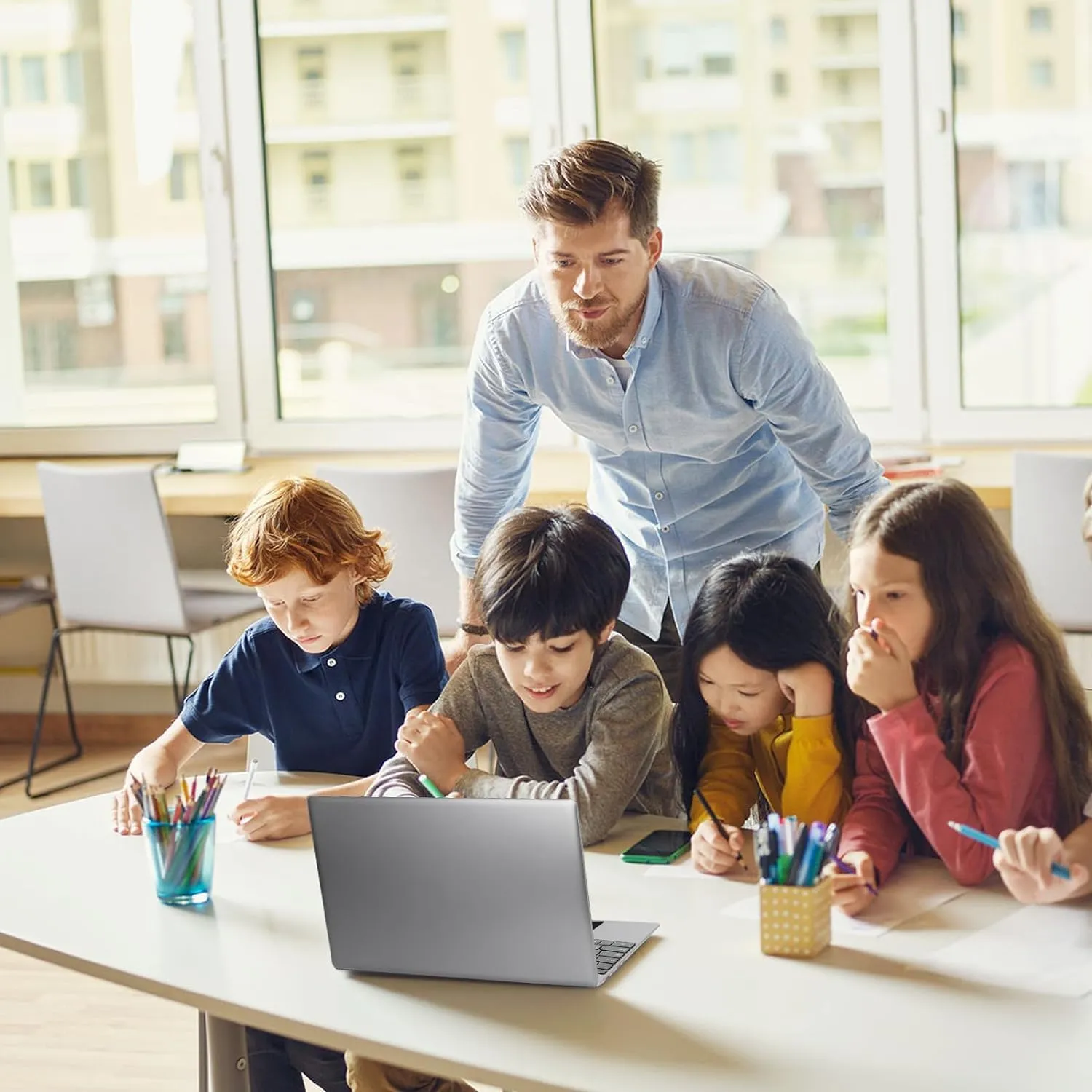 15.6" Laptop Computer,16GB RAM 512GB SSD, Intel Celeron Quad-Core N5095 Processor, Laptop Computers with FHD IPS 1920x1080 Display,2.4/5G WiFi, Bluetooth, Type-C, Mini HDMI, USB 3.0 - Image 3