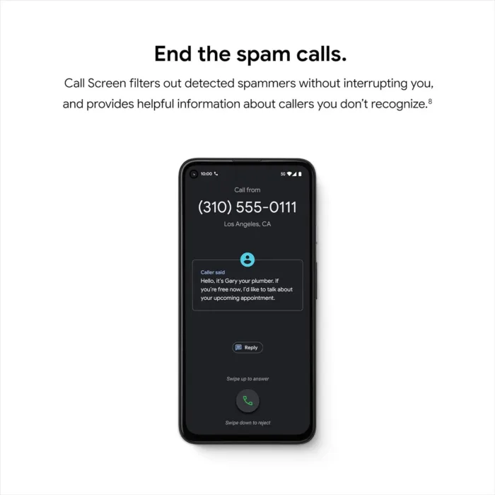 Google Pixel 4a with 5G - Android Phone - New Unlocked Smartphone with Night Sight and Ultrawide Lens - Just Black - Image 4