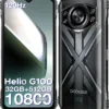 DOOGEE S Cyber Pro Rugged Smartphone Unlocked, 32GB+512GB Rugged Phone Android 14, 10800mAh Battery, 6.6" FHD+120Hz Waterproof Phone, 50MP+32MP, IP68/IP69K/Dual SIM/NFC/OTG/Face ID,Silver