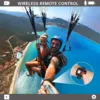 4K60FPS 30MP Action Camera with Front LCD and Touch Rear Screens, Underwater Camera with 64GB Memory Card, 132FT Waterproof Camera, EIS, 5X Zoom, WiFi Remote Control（Black）