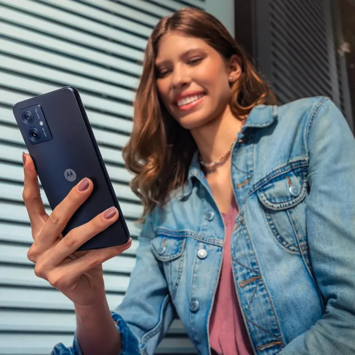 Motorola Moto G54 Dual-SIM 256GB ROM + 8GB RAM (Only GSM | No CDMA) Factory Unlocked 5G Smartphone (Midnight Blue) - International Version - Image 4