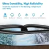 Cat 8 Ethernet Cable, 1.5Ft 3Ft 6Ft 10Ft 15Ft 20Ft 30Ft 40Ft 50Ft 60Ft 100Ft Heavy Duty High Speed Internet Network Cable, Professional LAN Cable Shielded in Wall, Indoor&Outdoor