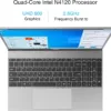 2024 Windows 11 Laptop, 15.6 inch 1920x1080 IPS Display, Coolby 12GB DDR4 RAM / 512GB SSD Laptop Computers, Intel N4120 Quad-Core Processor Notebook PC, Support 2.4G/5G Hz WiFi, BT, Full Size Keyboard
