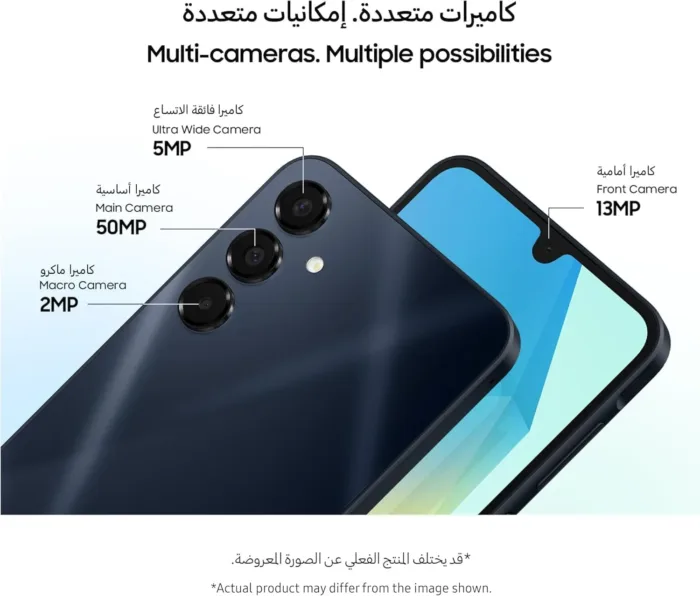 SAMSUNG Galaxy A16 5G, Android Smartphone, Dual SIM Mobile Phone, 4GB RAM, 128GB Storage, Blue Black with Fast Charger Bundle Offer - Image 4
