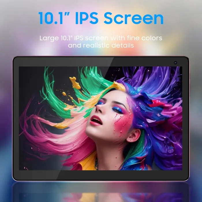 COOPERS Tablet 10 inch, Android 14 Tablet, 32GB ROM 1TB Expand Computer Tablets, Quad Core Processor 6000mAh Battery, 1280x800 IPS Touch Screen, 2+8MP Dual HD Camera, Bluetooth WiFi Tablet PC