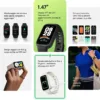 Xiaomi Smart Band 9 Active Global Version 1.47'' Display 18-Day Battery Life Modes All-Day Health and Fitness Monitoring 5ATM (Black)