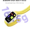 Xiaomi Smart Band 9 Active Global Version 1.47'' Display 18-Day Battery Life Modes All-Day Health and Fitness Monitoring 5ATM (Black)