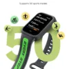 Xiaomi Smart Band 9 Active Global Version 1.47'' Display 18-Day Battery Life Modes All-Day Health and Fitness Monitoring 5ATM (Black)
