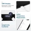 Digital Simple and Practical Body Fat Scale with Led Display, Bathroom Scale, Body Composition Analyzer with Smartphone Application and Bluetooth synchronous Scale
