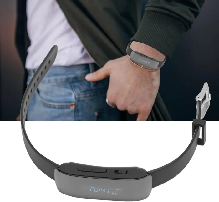 Digital Voice Recorder Watch, Bracelet Recording Device with 90mAh Battery, Wristband, MP3 Recorder with Timing Recording Audio Device, Watch Voice Activated Recorder (4G)