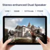 DOOGEE Android 15 Tablet, 11 inch Android Tablet 16GB+128GB/2TB TF Octa-Core,90Hz Display, 8580mAh, Netflix 1080P,Bluetooth 5.0+5G WiFi, 13MP+5MP, Face ID,Metal Body-Black