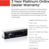 BOSS Audio Systems 616UAB Car Stereo With Bluetooth - Single DIN, MP3, USB, Aux-in, AM/FM, No CD DVD Player