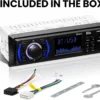 BOSS Audio Systems 616UAB Car Stereo With Bluetooth - Single DIN, MP3, USB, Aux-in, AM/FM, No CD DVD Player