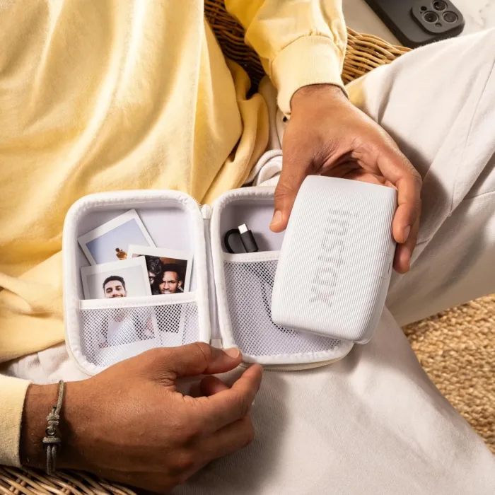 INSTAX Mini Link 3 Smartphone Photo Printer, Clay White - Image 4