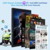 2025 Android Tablet with Keyboard 12GB RAM 128GB ROM 1TB Expand, Octa-Core, 8000mAh 10 Inch Android 13 Tablets with 5G+2.4G WiFi, HD IPS Touchscreen, Case, Mouse, GPS, Split Screen, Metal Body -Blue