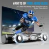 Dnil Portable Wireless Speaker Home Bluetooth Sound Bar Compatible with PC, Laptop, Smartphone