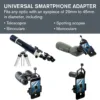 Celestron – Smartphone Photography Adapter for Telescope – Digiscoping Smartphone Adapter – Capture Photos and Video Through Your Telescope or Spotting Scope Eyepiece