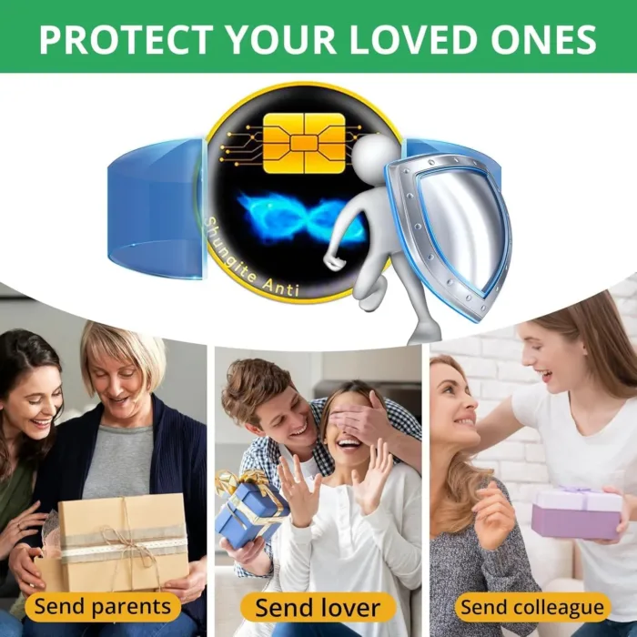 6 Pcs Cell Phone Protection Stickers Neutralizers for Smartphones, Tablets, Laptops, Computers, WiFi, TV, Monitors - All Devices