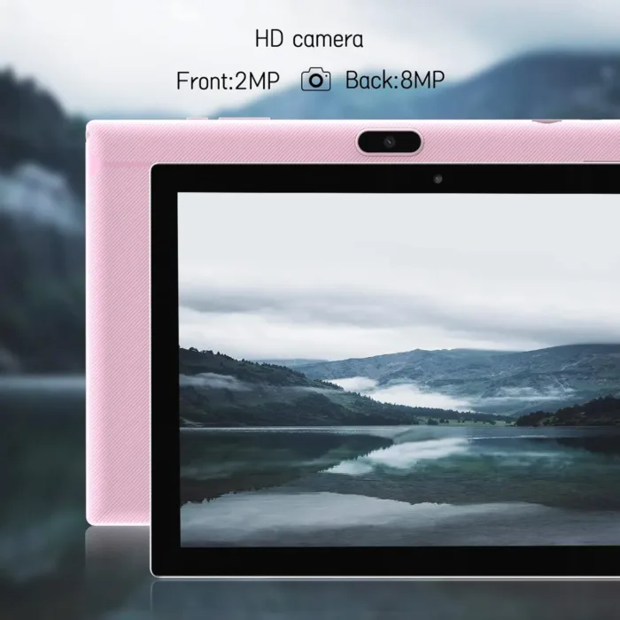 Android 14 Tablet 10 Inch Tablet, DDR4 8GB RAM 64GB Storage Tablets, Support 1TB Expand 2MP+8MP Dual Camera 10 IN Tab, WiFi6 Bluetooth 6000mAh Battery, 1280*800 10.1'' IPS HD Touch Screen Tableta.
