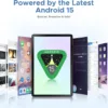 DOOGEE U11 Pro Android 15 Tablet, 11 inch Tablet, 30GB+256GB/2TB TF,8580mAh,Octa-Core,90Hz Display, Netflix 1080P,5G WiFi,Widevine L1,BT5.0,13MP+5MP, Face ID/OTG with Pen, Keyboard, Mouse&Case