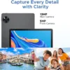 DOOGEE U11 Pro Android 15 Tablet, 11 inch Tablet, 30GB+256GB/2TB TF,8580mAh,Octa-Core,90Hz Display, Netflix 1080P,5G WiFi,Widevine L1,BT5.0,13MP+5MP, Face ID/OTG with Pen, Keyboard, Mouse&Case