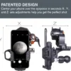 Celestron – NexYZ – 3–Axis Universal Smartphone Adapter for Telescope – Digiscoping Smartphone Adapter – Capture Images and Video Through Your Telescope or Spotting Scope