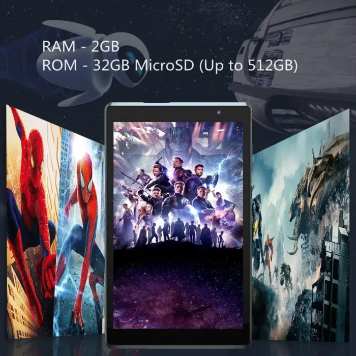 8 inch Android 11 Tablet, 2GB RAM+32GB ROM 1TB Expandable, Quad-core 1.6Ghz Processor Tablet PC, 1280 * 800 IPS HD Display 4300mAh Battery, 2MP+5MP Dual Camera Tableta