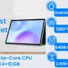 2025 Android Tablet, 10.5 Inch Android 14 Tablet Octa-Core, 12GB RAM+64GB ROM 1TB Expand, 2+8MP Camera, BT5, Tablets PC 2.4/5G WiFi 6,1080 IPS FHD Screen, Tablets Android Gifts for Men Women