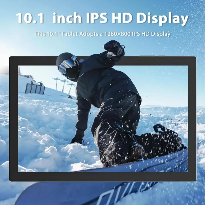 10.1 inch Tablet, Andaroid 14 tablet, 6GB RAM 32GB ROM 1TB Expand, Quad Core Processor, 2MP+8MP Dual Camera, Bluetooth, WiFi 6, 6000mAh Battery, IPS High Definition Screen, Powerful Tablet.