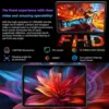 10.1'' Android 14 Tablet, Black, 10GB RAM+64GB ROM, Widevine L1, HD IPS Display, 6000mAh Battery, Dual-Band Wi-Fi, Bluetooth 5.0, 1TB Expandable Storage