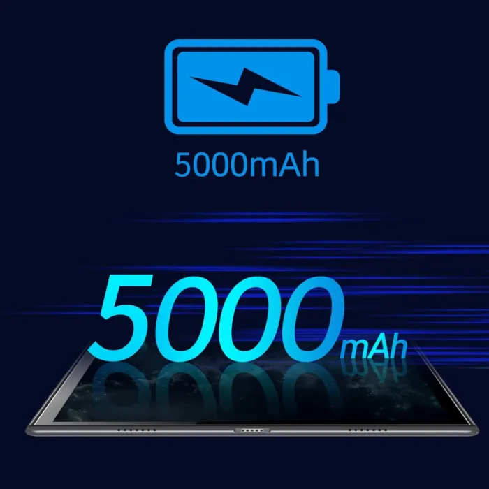 BYYBUO A10_L 10.1 inch Tablet, 4GB RAM 64GB ROM | Android 13 Tablets, Quad-Core Processor, 5000mAh Battery, 1280x800 IPS HD Touchscreen, 5MP+8MP Camera, Bluetooth, WiFi, Grey