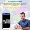 Button Camera 1080P Wearable Camera External Phone Camera for Android Smartphone(Type-C only) Indoor and Outdoor Use