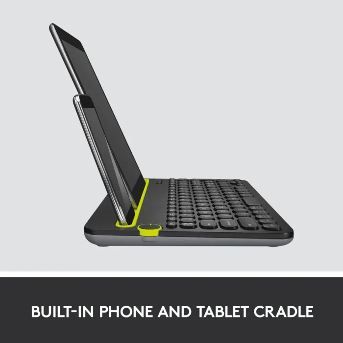 Bluetooth Multi-Device Keyboard K480 - Switch typing between your computer, phone, and tablet