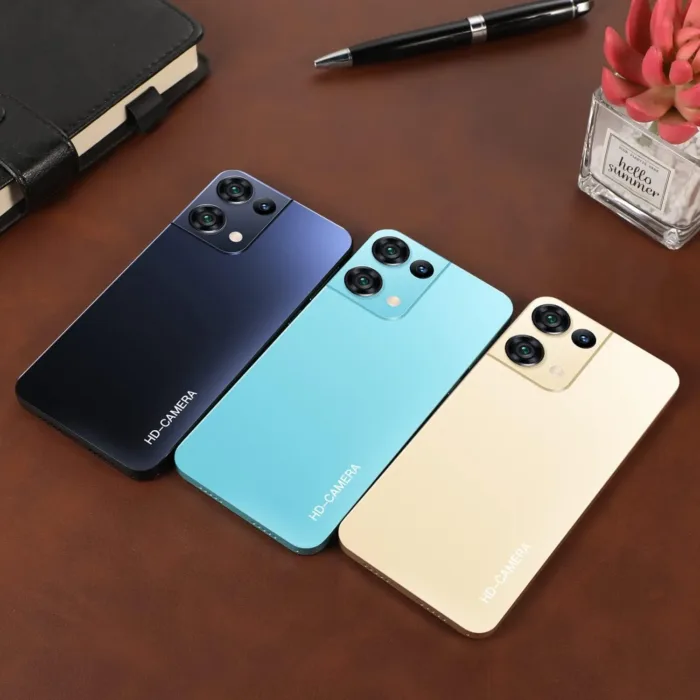 Cheap Mobile Phones, 5.0" IPS Display, Android 9.0, Dual SIM Dual Camera, Quad Core, 16GB ROM【Expandable up to 128GB】, Support WiFi/Bluetooth/FM, Face Unlocked Phones (Reno9pro-Gold)
