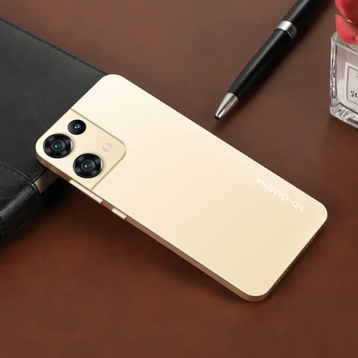 Cheap Mobile Phones, 5.0" IPS Display, Android 9.0, Dual SIM Dual Camera, Quad Core, 16GB ROM【Expandable up to 128GB】, Support WiFi/Bluetooth/FM, Face Unlocked Phones (Reno9pro-Gold)