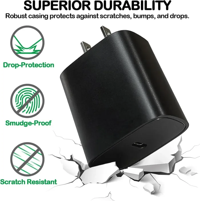 15W Fast Charger for Kindle Fire Tablet (9-13th) with 6.6Ft Type-C Cable for fire HD 8 10 11 Max(Plus/Kids/Kids Pro) All-New Kindle/Kids/Paperwhite/Scribe E-Reader(11th)
