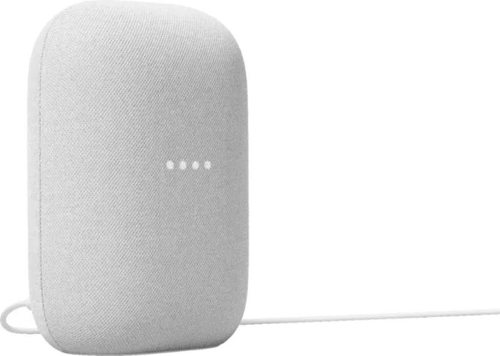 Google Audio Bluetooth Speaker - Wireless Music Streaming, Powerful Sound, Assistant Built-in, Wi-Fi and Bluetooth Connectivity, Smart Home Control, Stereo Pairing (Chalk) - Image 3