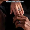 2025 Smart Ring Health Tracker, IP65 Waterproof Monitor for Heart Rate & Fitness