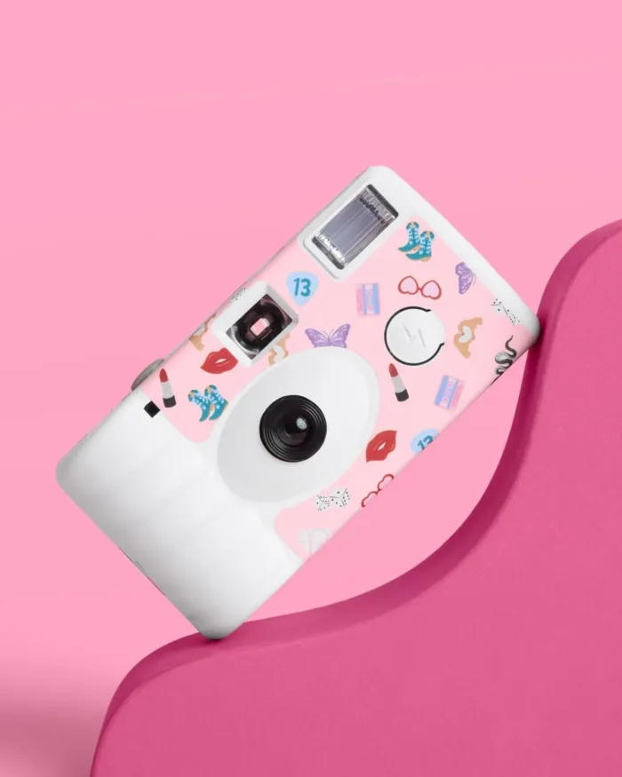 xo, Fetti ERAS Disposable Camera - 24 Exposure Film | Bachelorette Photo Supplies, Cute Birthday Party Activity, Bridesmaid Gift, Concert Pictures